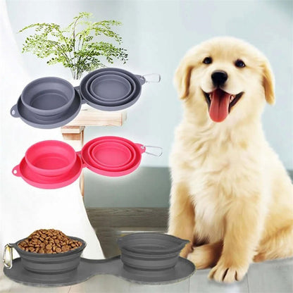 Foldable Pet Feeding Bowl