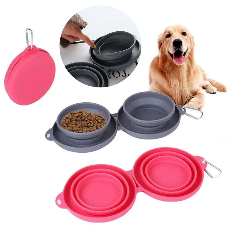 Foldable Pet Feeding Bowl