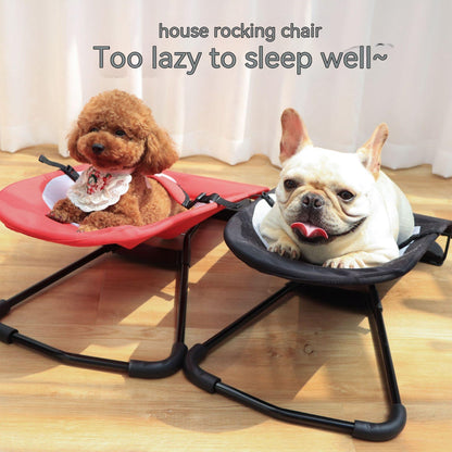 Portable Dog Rocking Chair