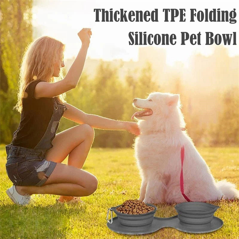 Foldable Pet Feeding Bowl