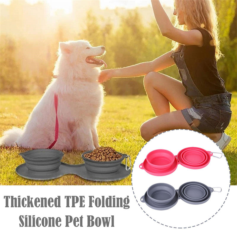 Foldable Pet Feeding Bowl